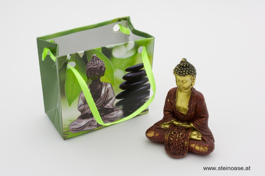 Buddha in Geschenktütchen